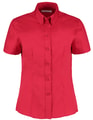 Dames blouse korte mouw Kustom Kit KK701 red